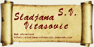 Slađana Vitasović vizit kartica